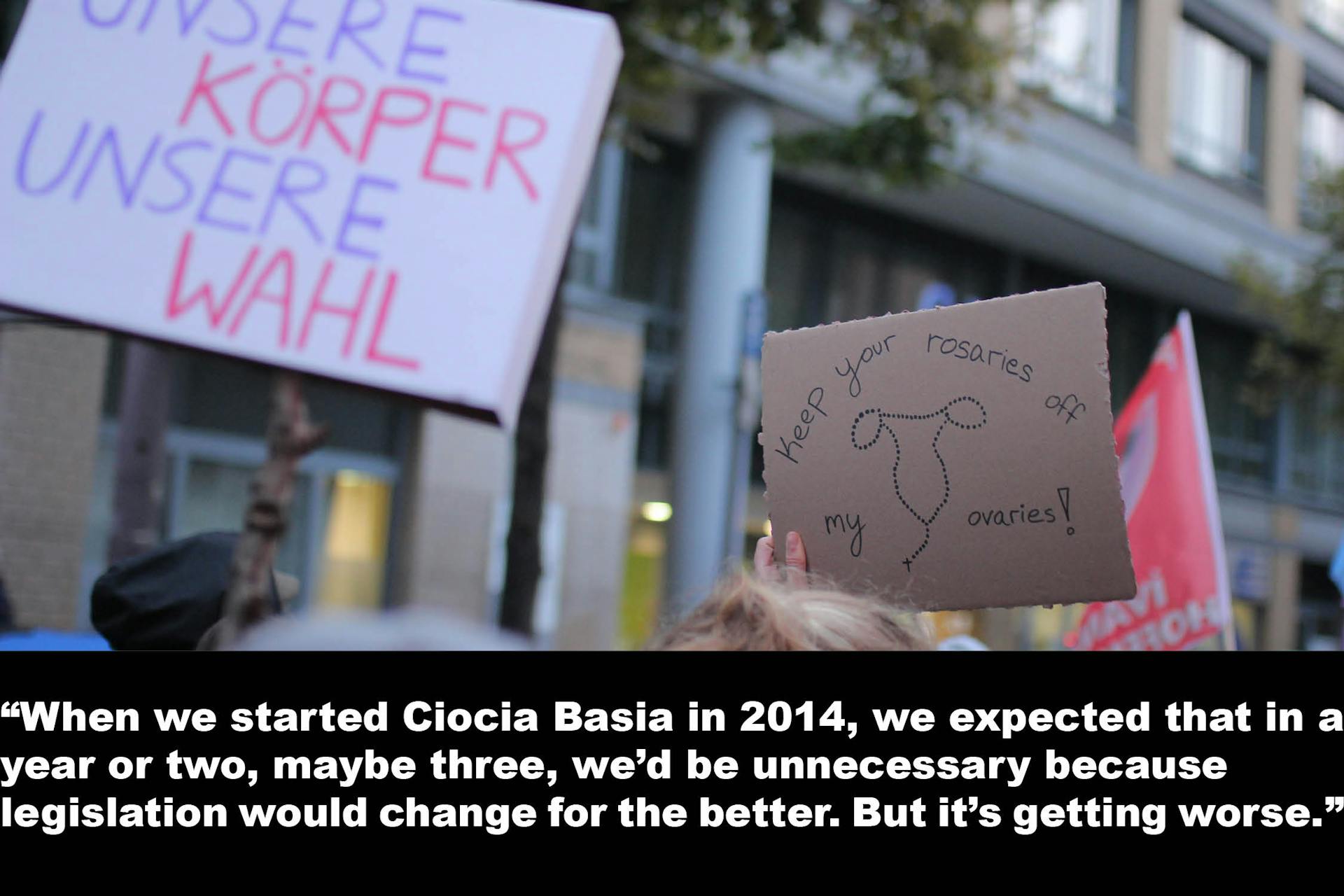 Ciocia Basia - situation getting worse